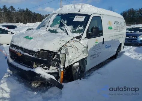 2021 Chevrolet Express Cargo Rwd 2500 Regular Wheelbase Wt from USA, damaged, VIN 1GCWGAFP0M1256641